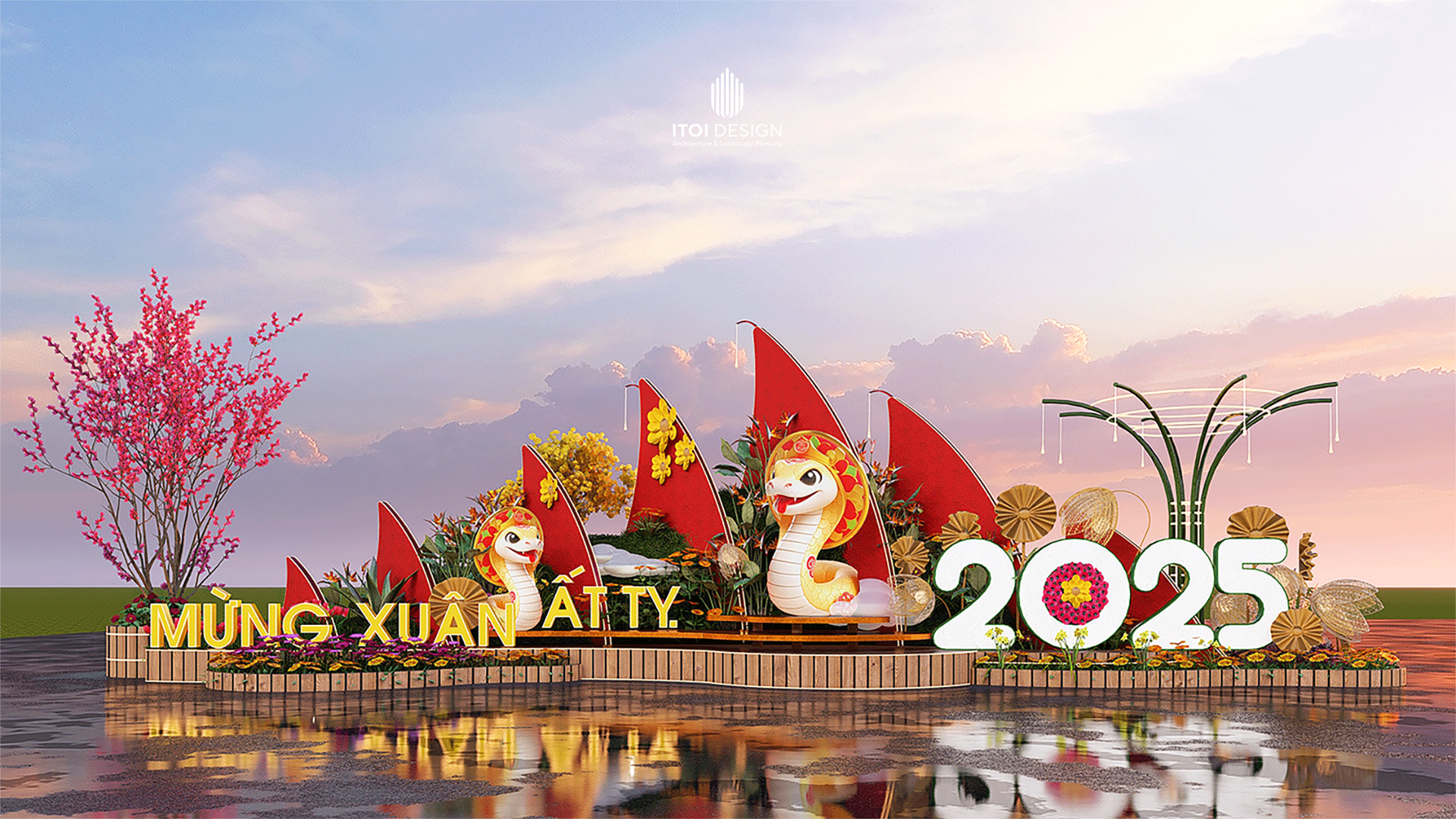 CỔNG HOA XUÂN 2024 | FIVE STAR ECO CITY